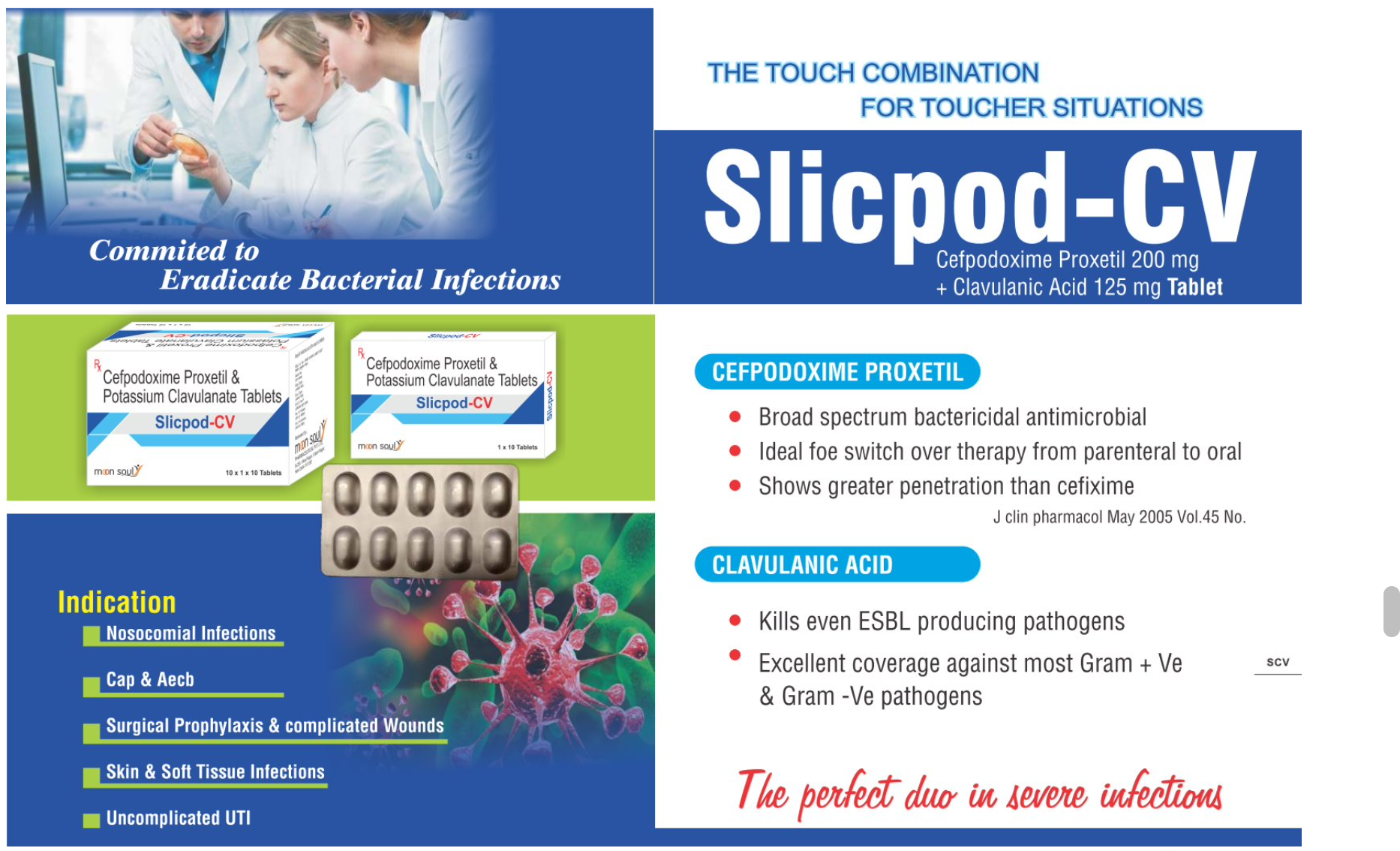 SLICPOD-CV Antibiotic Combination